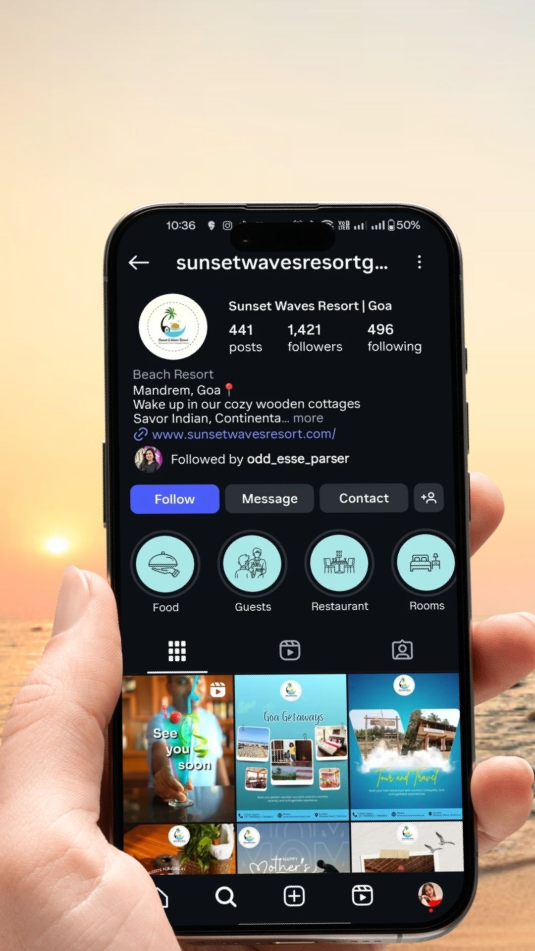 social media hospitality